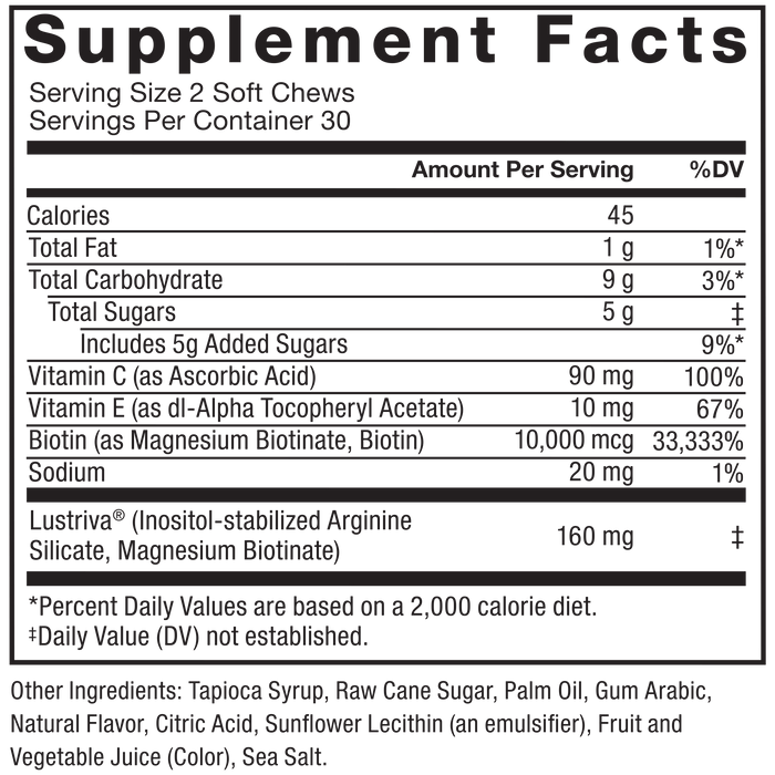 Hair Growth Accelerator Soft Chews